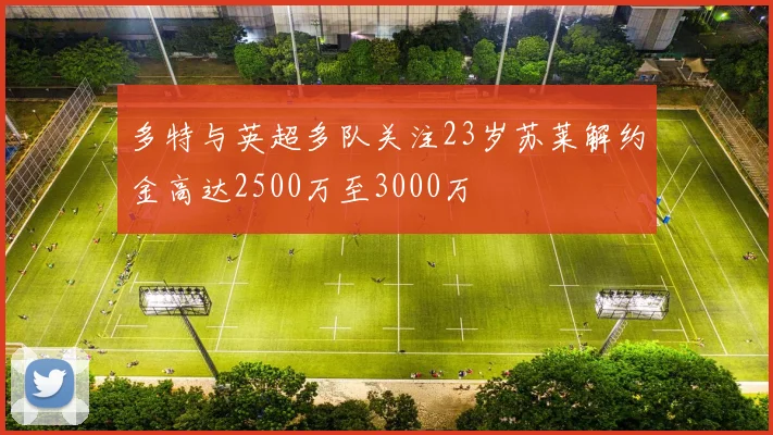 多特与英超多队关注23岁苏莱解约金高达2500万至3000万